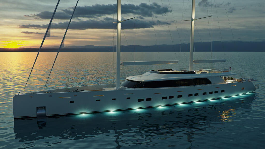Luxury motor yacht 