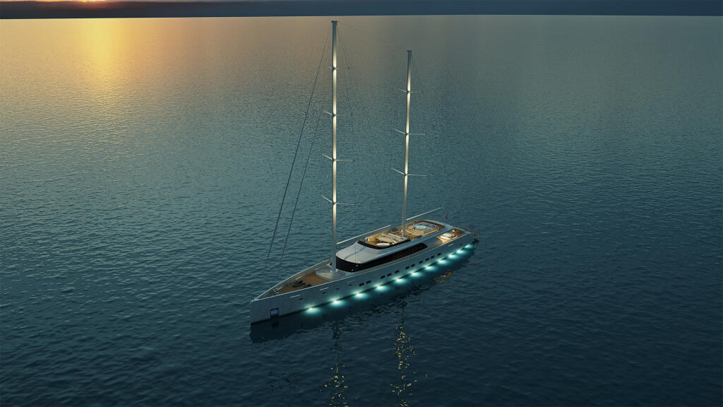 Luxury motor yacht 