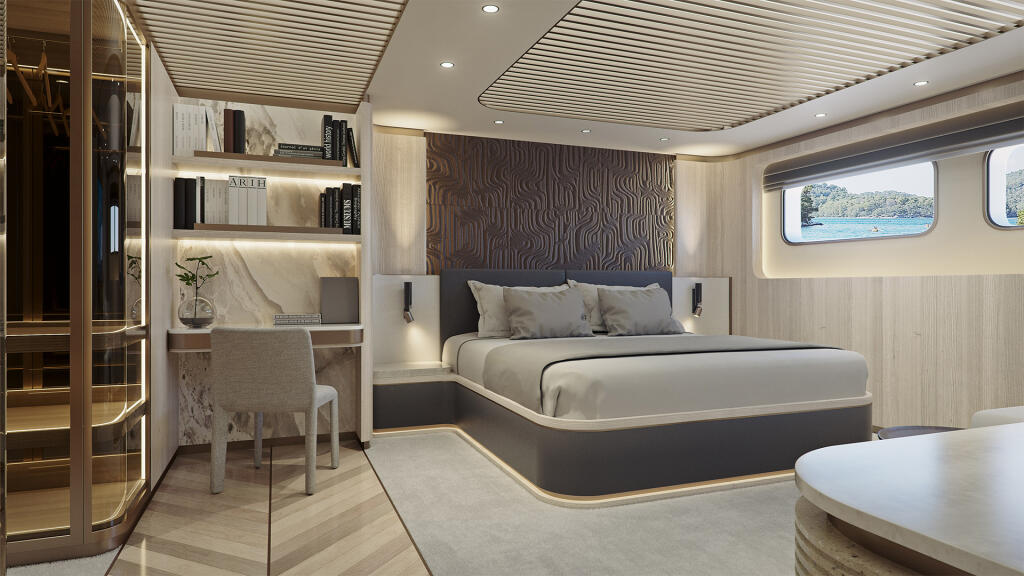 Luxury motor yacht 