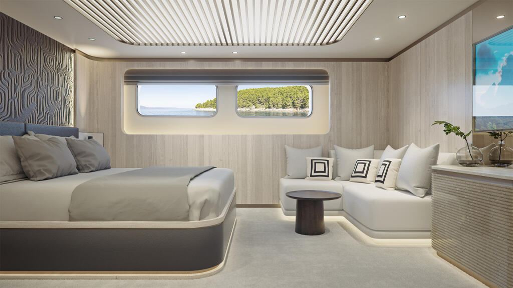 Luxury motor yacht 