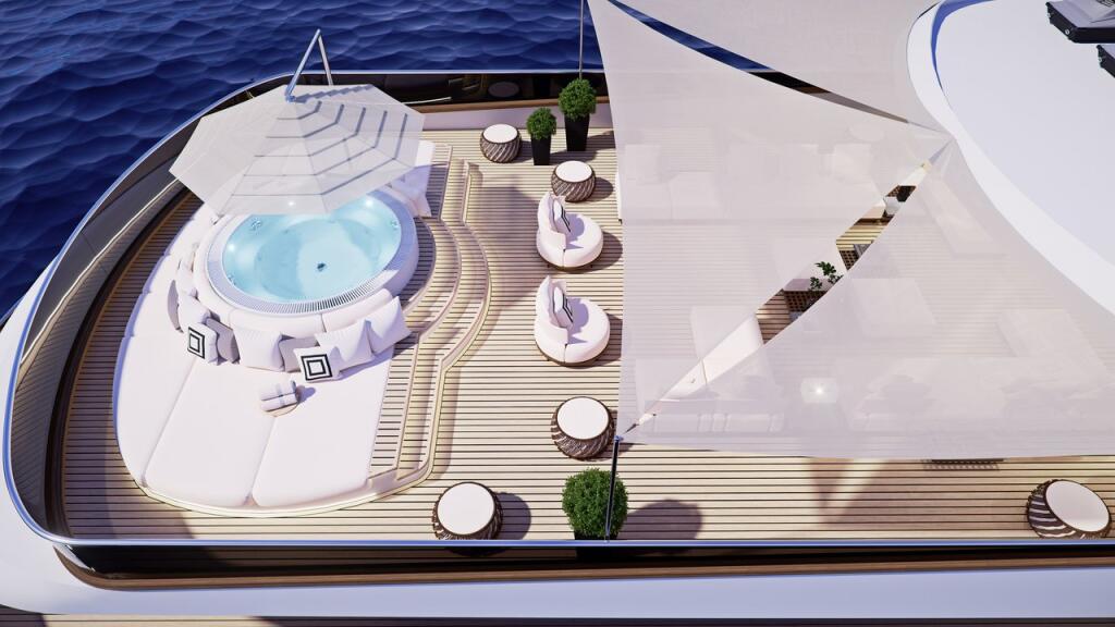 Luxury motor yacht 