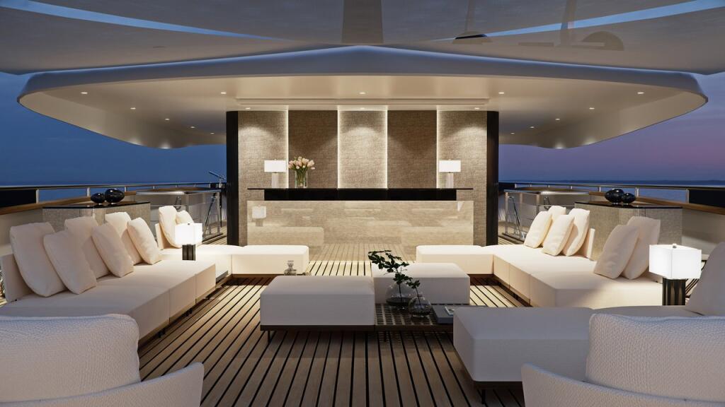 Luxury motor yacht 