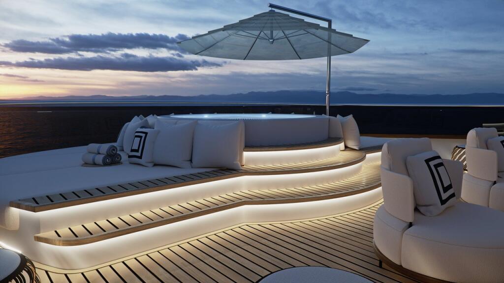 Luxury motor yacht 