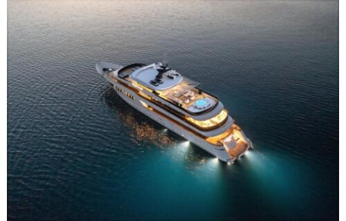 Luxury motor yacht 
