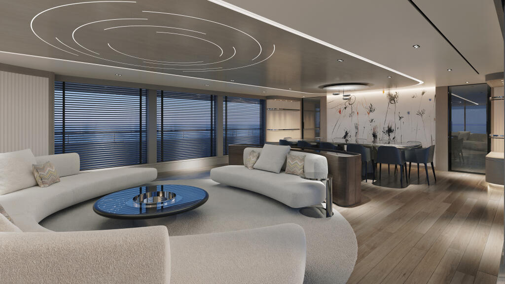 Luxury motor yacht 