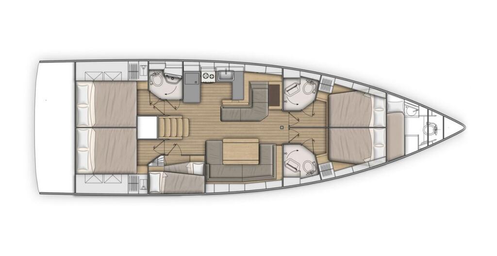 Sailing yacht 