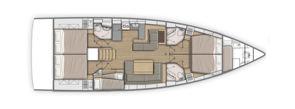Sailing yacht 