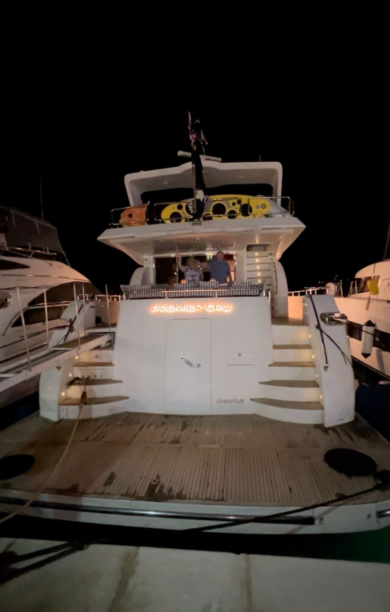 Luxury motor yacht 