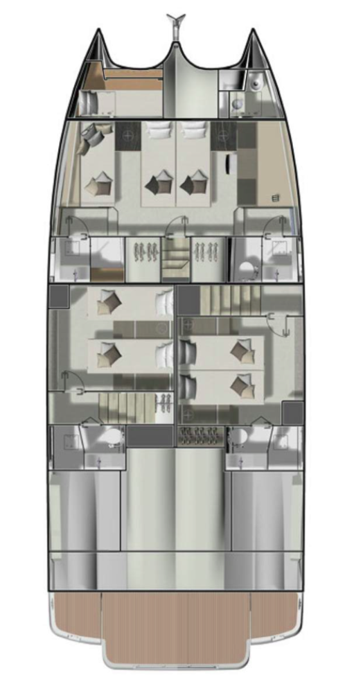 Power catamaran 