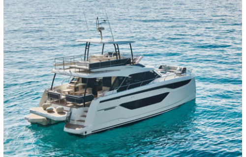Power catamaran 
