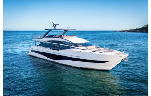 Luxury motor yacht 