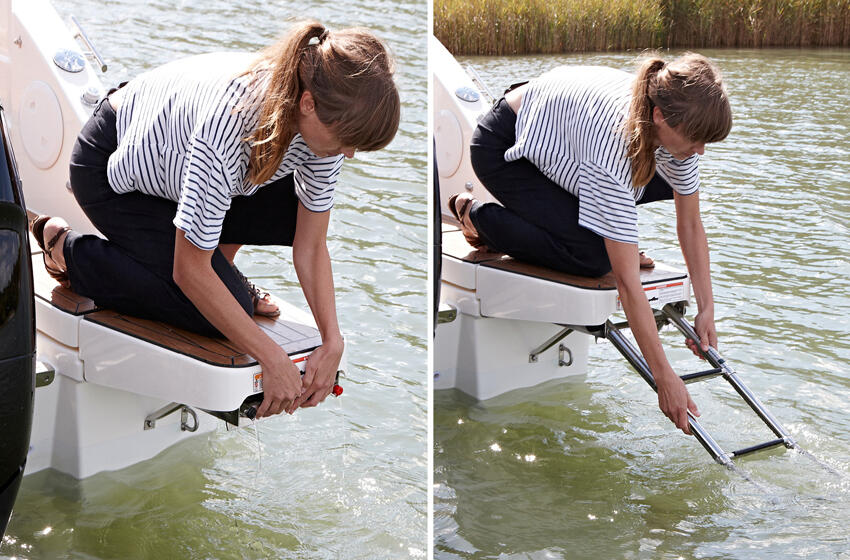 Motor boat 