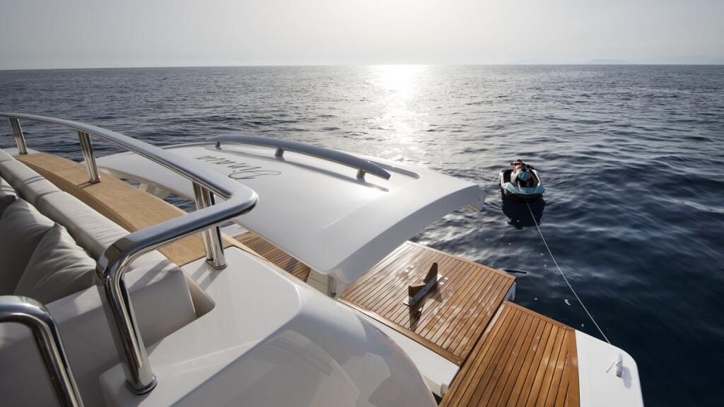 Luxury motor yacht 
