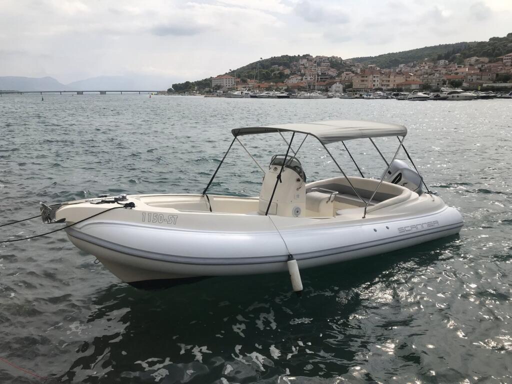 Rubber boat (R.I.B.) 