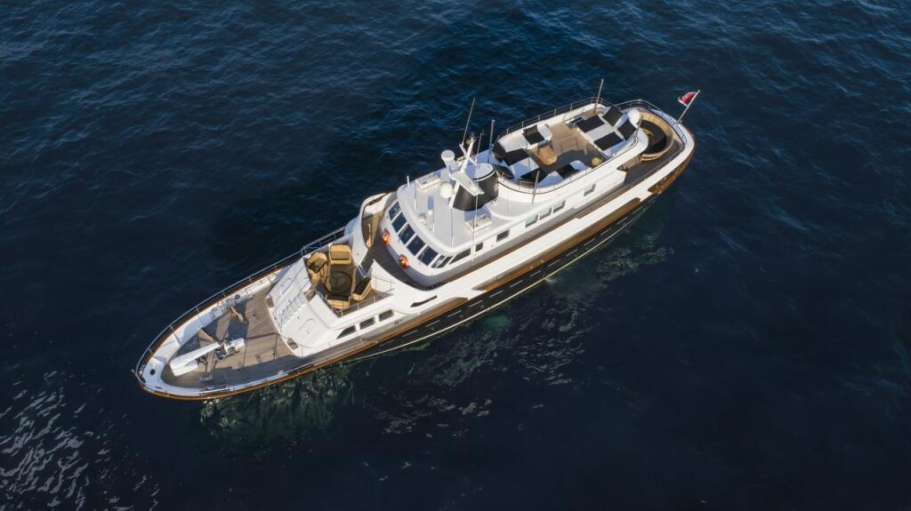 Luxury motor yacht 