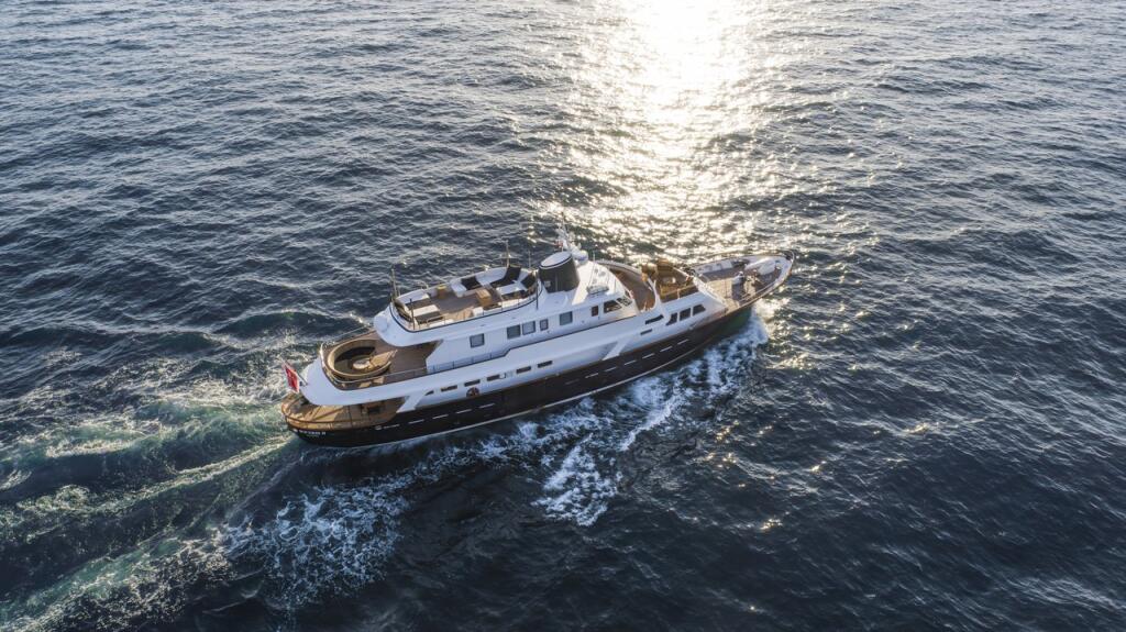 Luxury motor yacht 