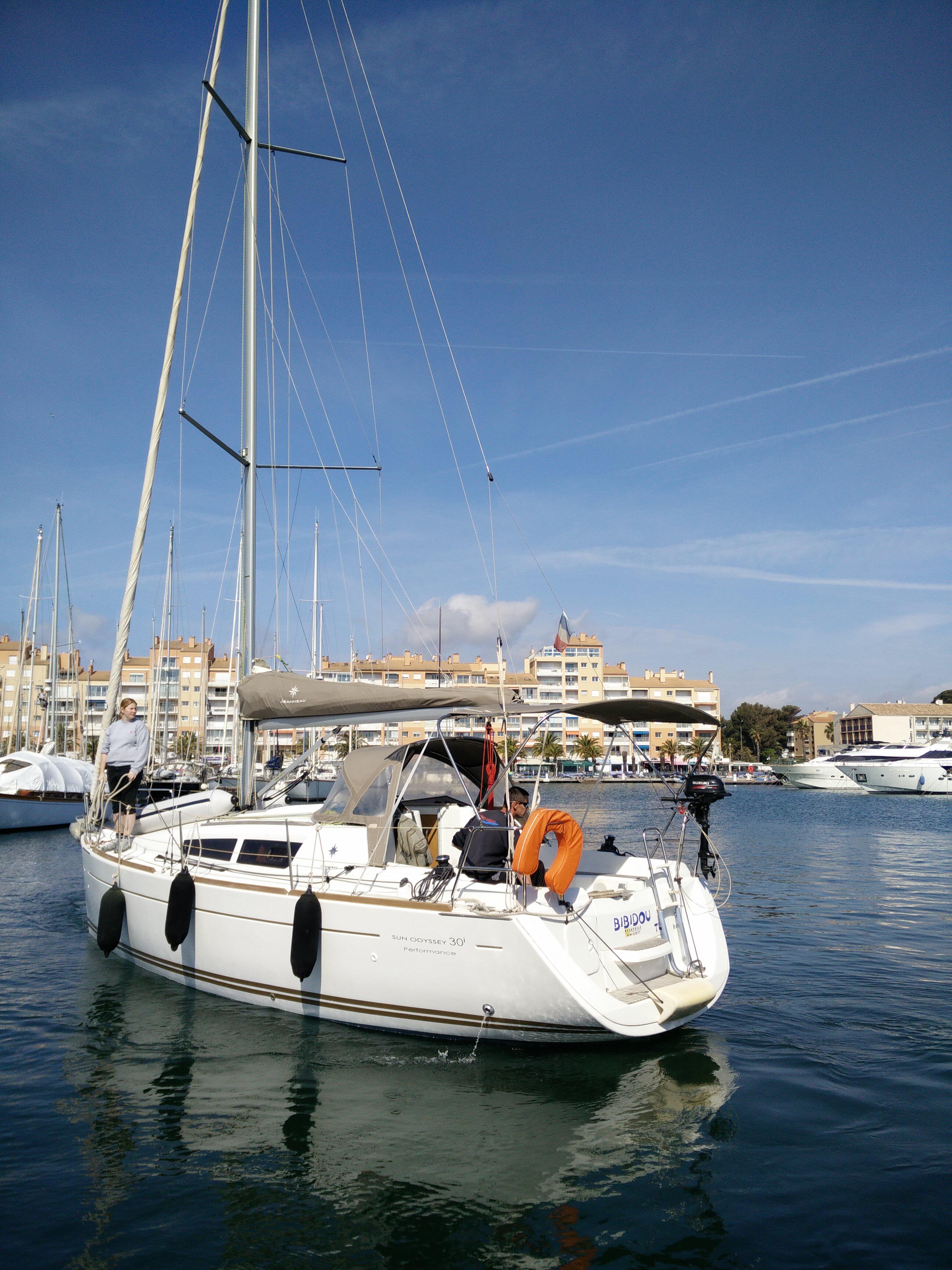 Segelyacht 