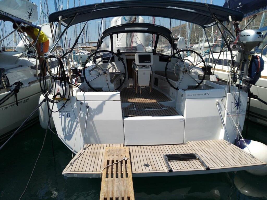 Segelyacht 