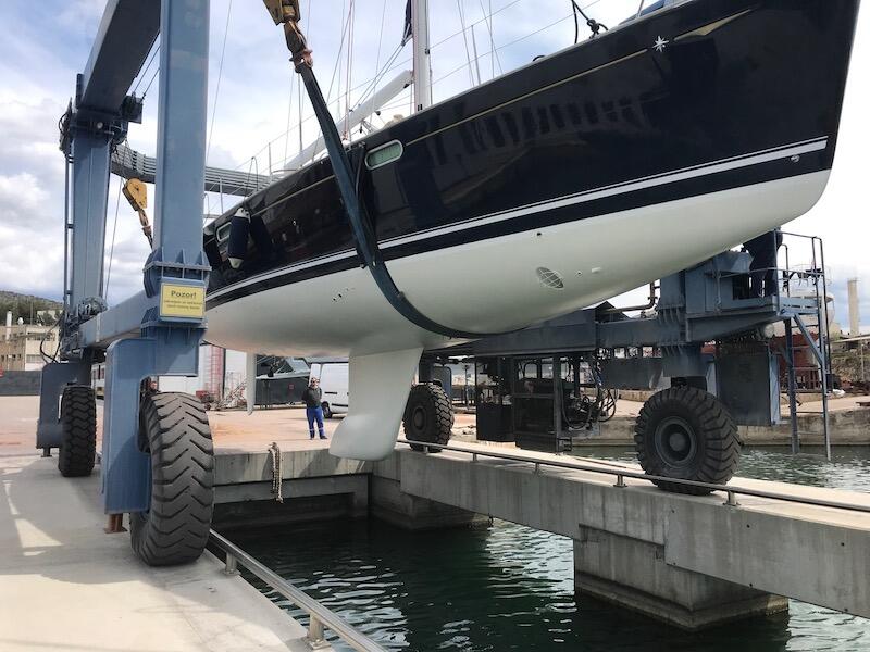 Segelyacht 