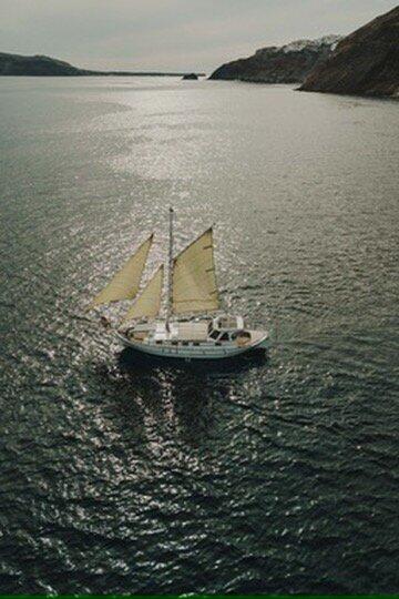 Hölzerne Yacht 