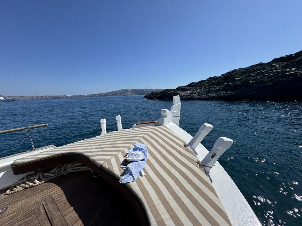 Hölzerne Yacht 
