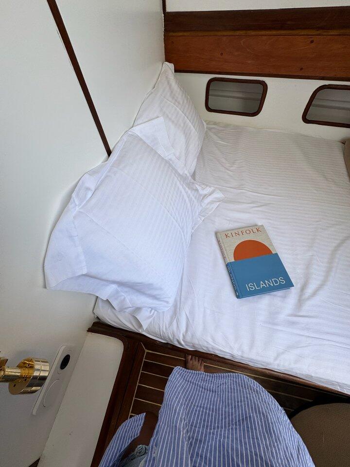 Hölzerne Yacht 